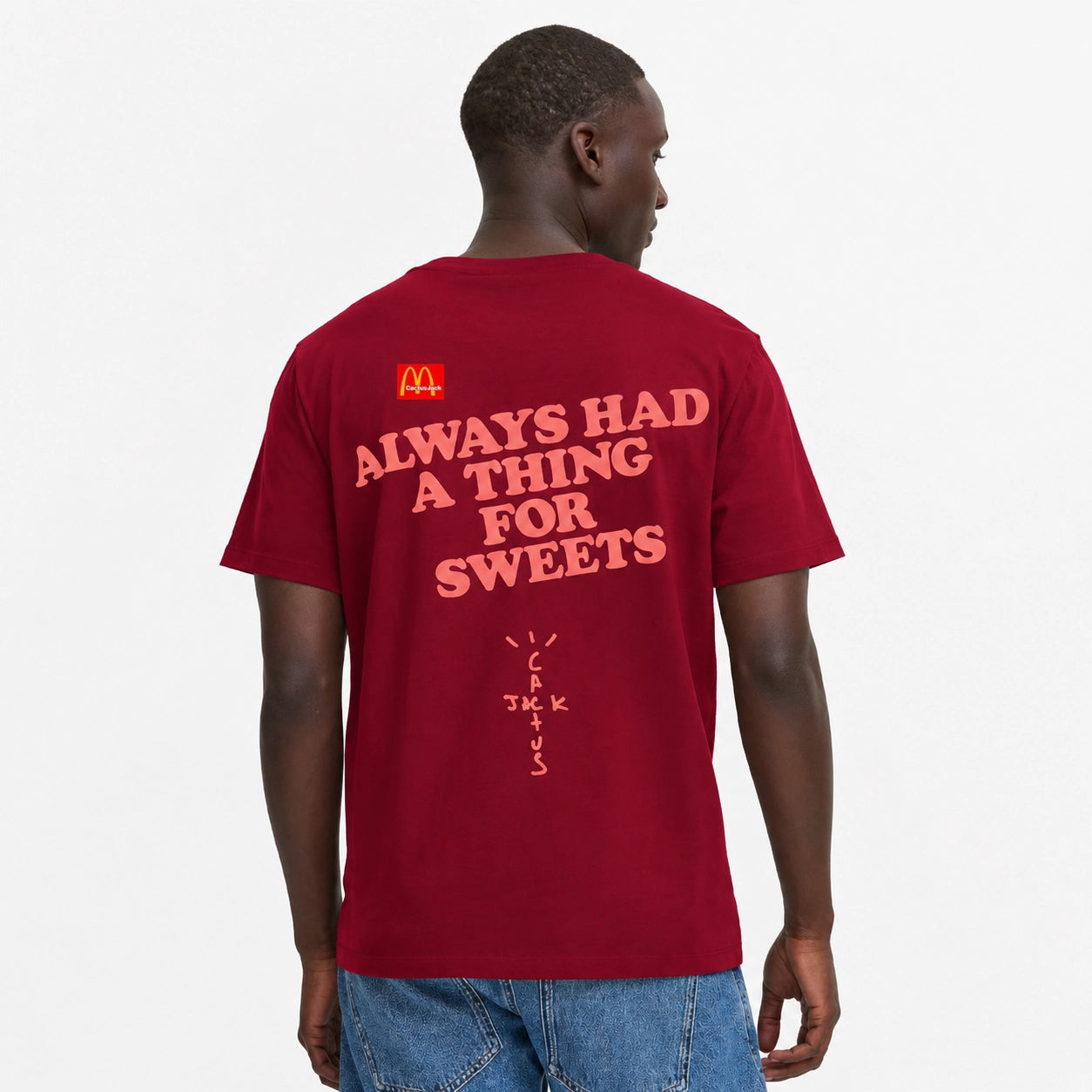 Travis Scott x McDonald's Apple Pie T-Shirt Red