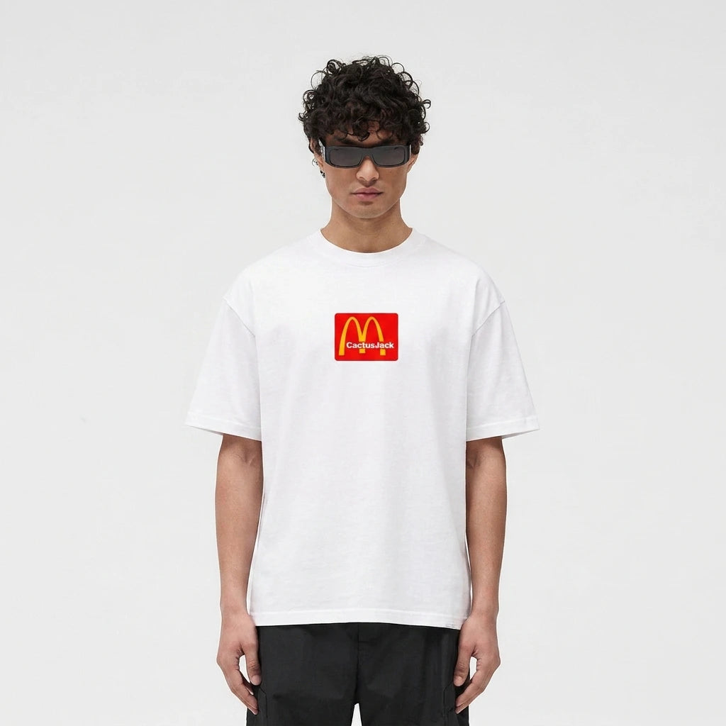 Travis Scott x McDonald's Sesame T-Shirt White