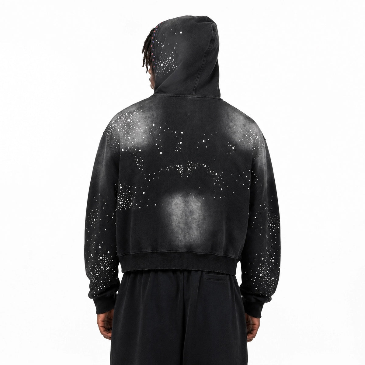 Vale Forever Classico Zip Up Hoodie Black