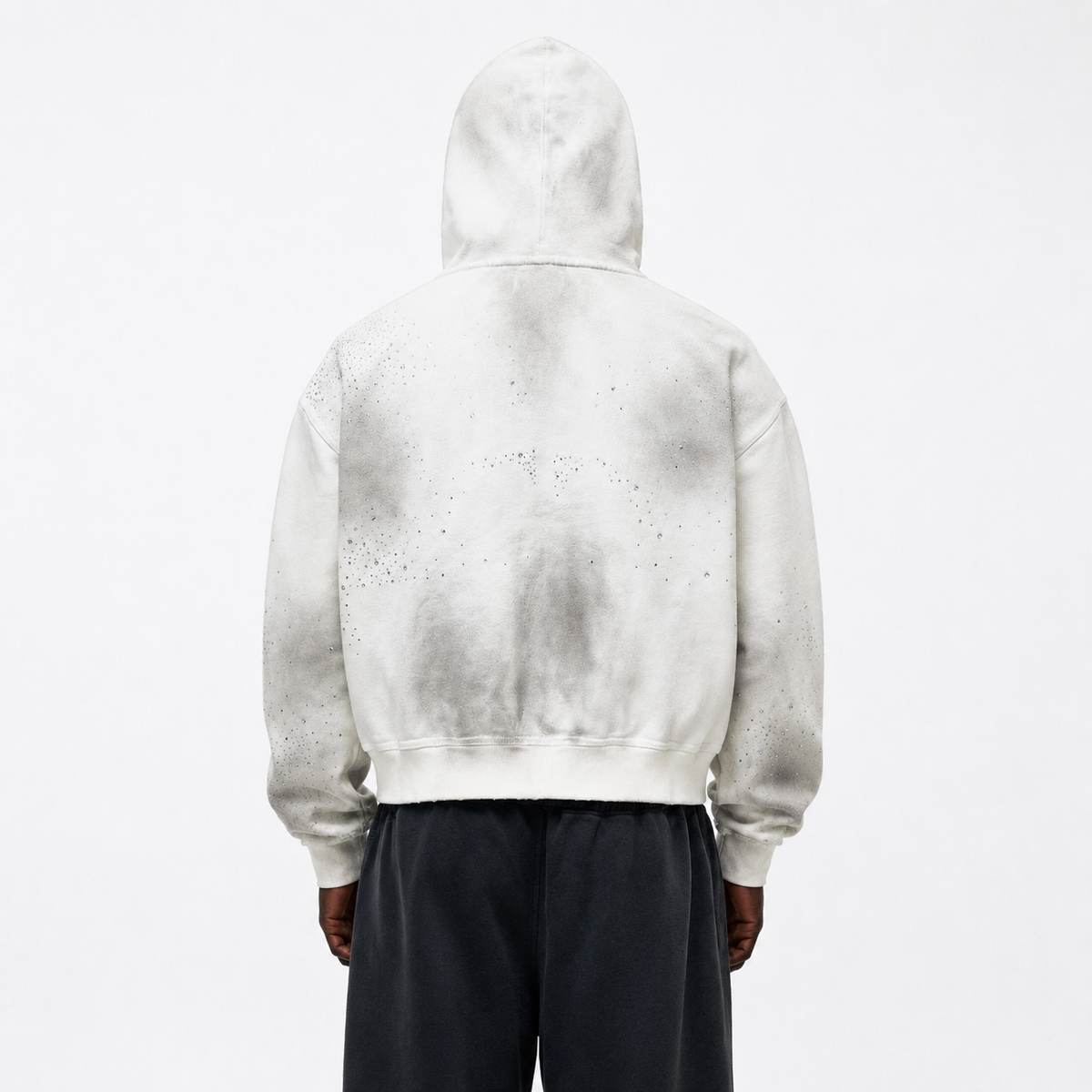 Vale Forever Classico Zip Up Hoodie White